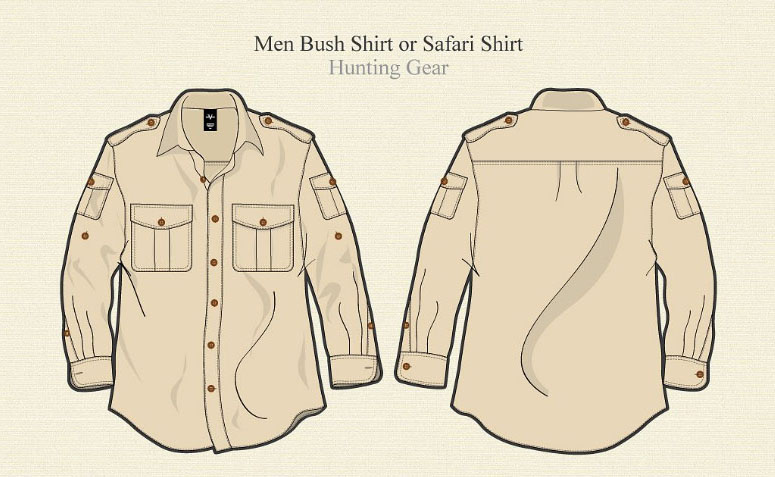 Safari shirts – bush shirt for men